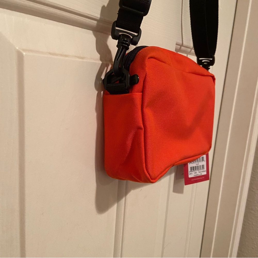 Manhattan Portage Jogger Large Orange Cordura Crossbody Bag Shoulder Strap NEW - Picture 4 of 16